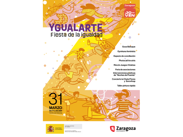 El Centro de Historias acoge este viernes la fiesta Ygualarte destinada a los jóvenes. Noticia. Ayuntamiento de Zaragoza