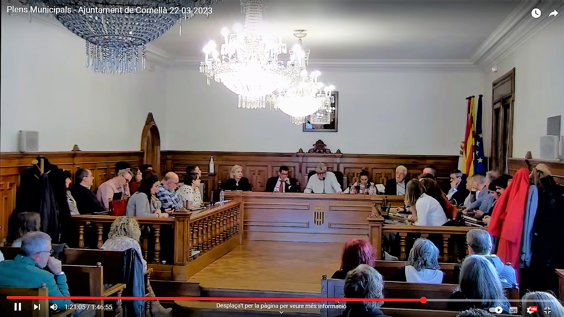 El Síndic de Greuges presenta en el pleno su informe anual del 2022