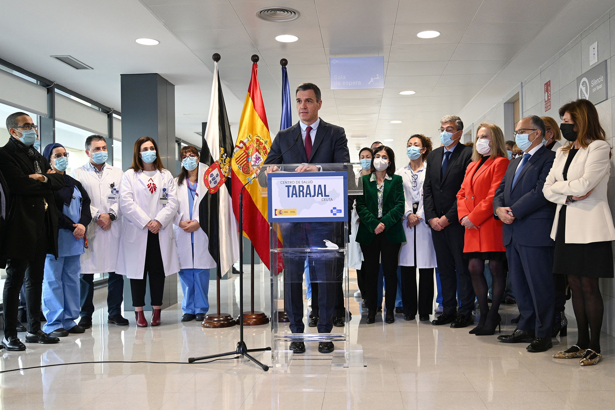 El presidente del Gobierno defiende en Ceuta una sanidad pública de calidad y apela a todas las administraciones para reforzar la Atención Primaria