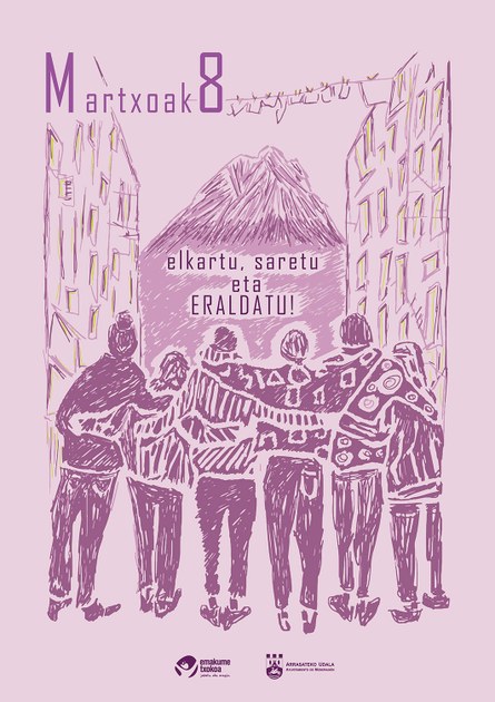 Emakume Txokoa ha organizado un amplio programa de actividades en colaboración con diferentes agentes entorno al 8 de Marzo