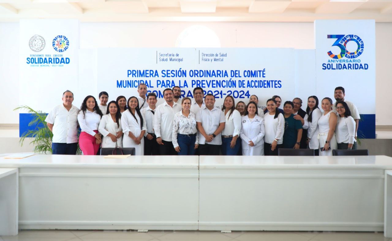 Instalan comité municipal para prevenir accidentes – H. Ayuntamiento de Solidaridad