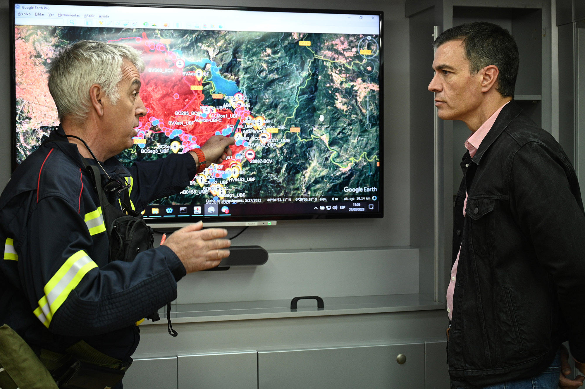 Pedro Sánchez visita las zonas afectadas por el incendio en Castellón y subraya el compromiso con la recuperación de los municipios damnificados