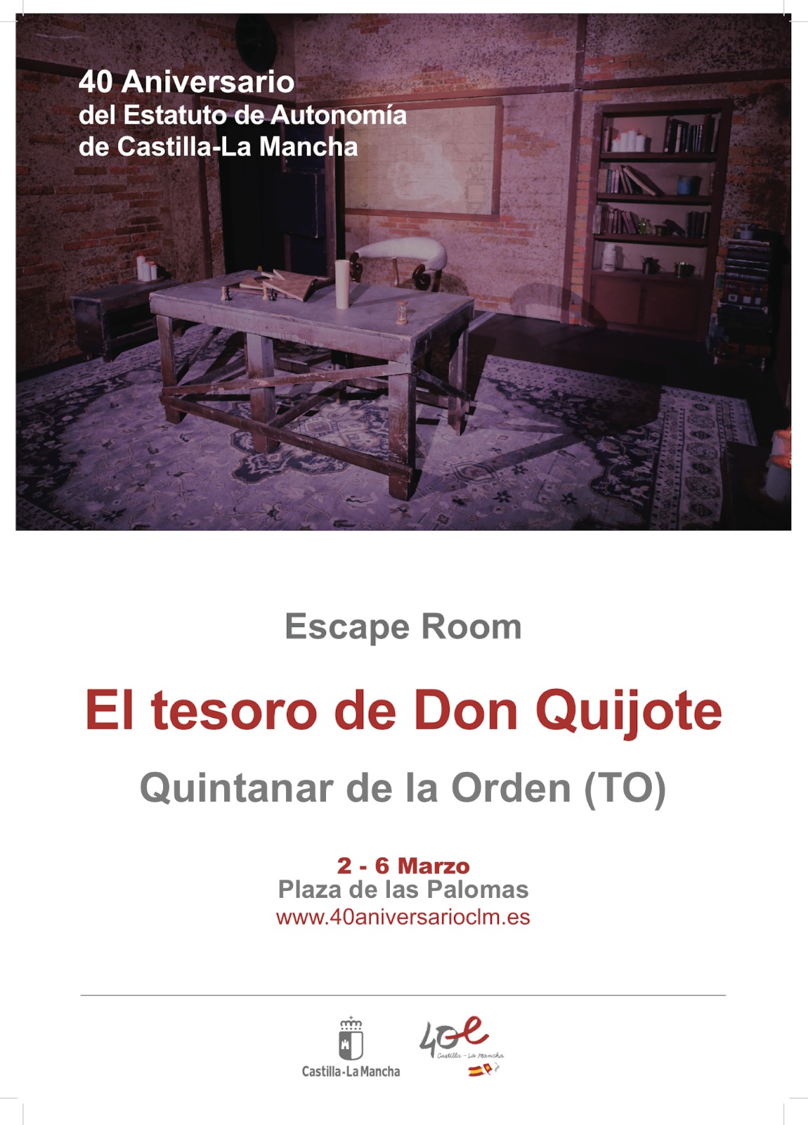 Quintanar de la Orden contará con un Escape Room los días 2, 3, 4, 5 y 6 de marzo￼