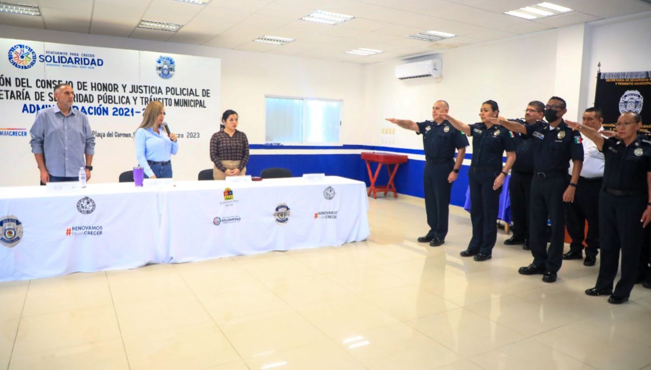 Solidaridad avanza en renovación y dignificación de la policía municipal – H. Ayuntamiento de Solidaridad