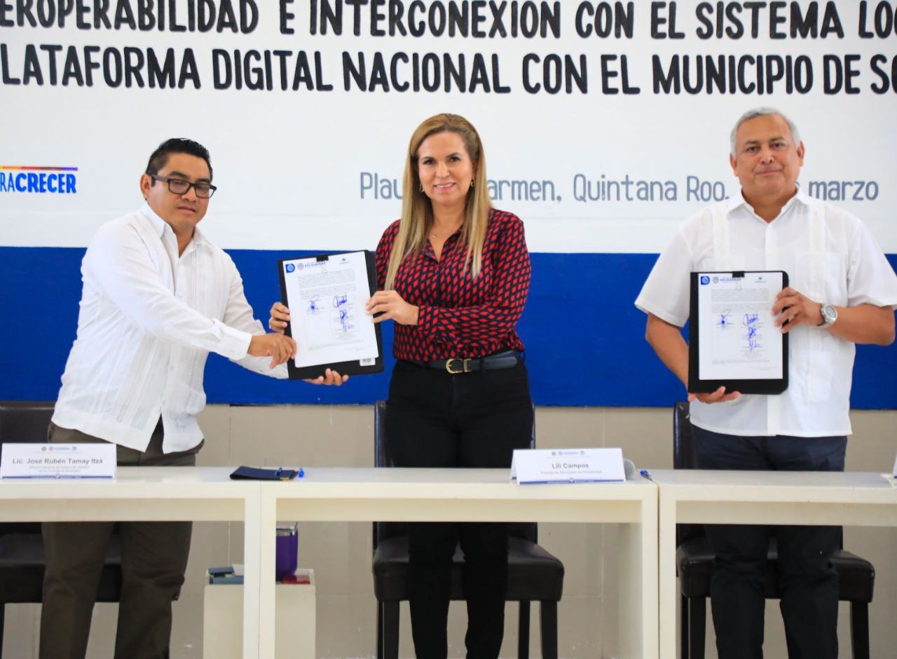 Solidaridad firma convenio con el Sistema Anticorrupción del Estado – H. Ayuntamiento de Solidaridad
