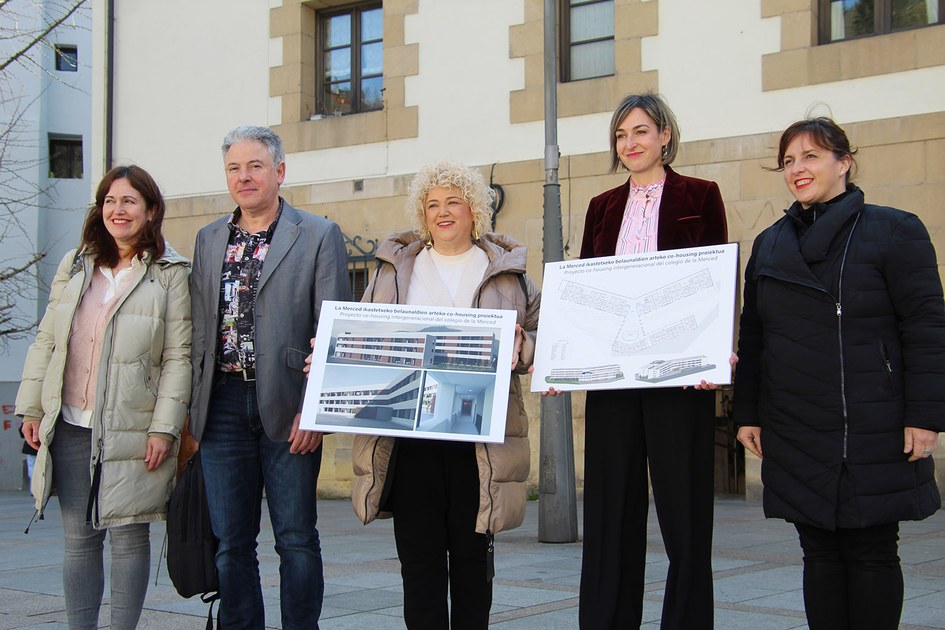 ‘Eco Co-Housing Intergeneracional’ de la Merced, un proyecto para Arrasate que avanza con paso firme — Ayuntamiento de Mondragón