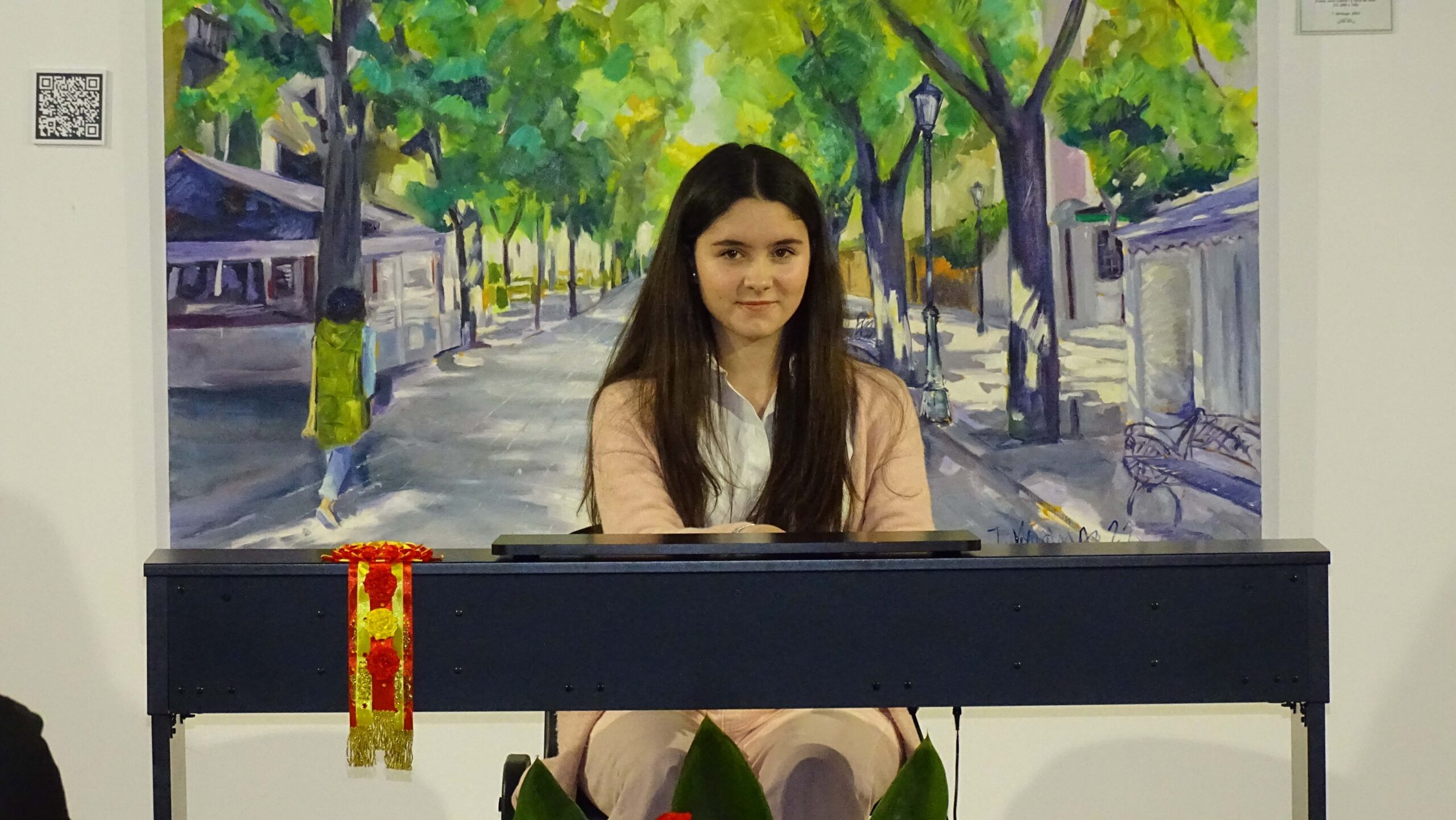Carlota Sierra despierta emociones con su música en el recital de piano ofrecido este domingo en Quintanar