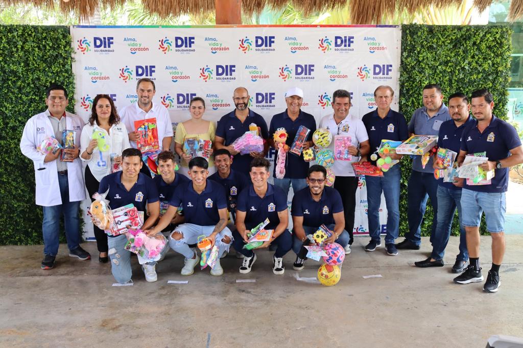 Entrega Inter Playa al DIF Solidaridad, juguetes recaudados – H. Ayuntamiento de Solidaridad