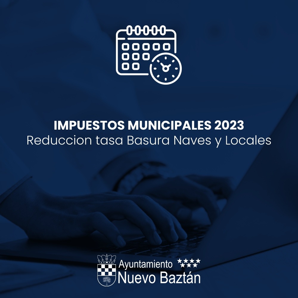 Impuestos municipales del año 2023.