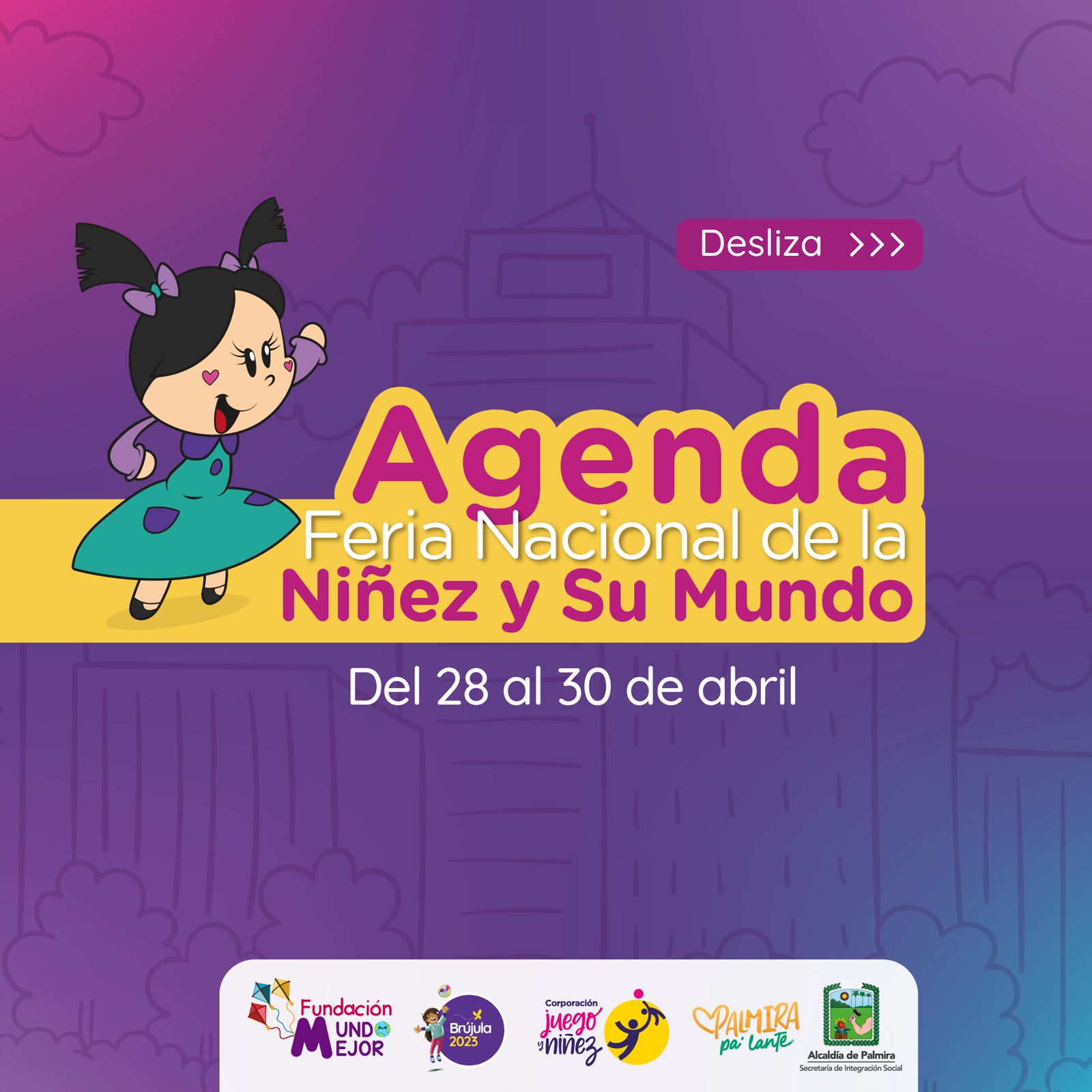 Luego de nueve años, revivimos la Feria Nacional de la Niñez en su onceava edición -