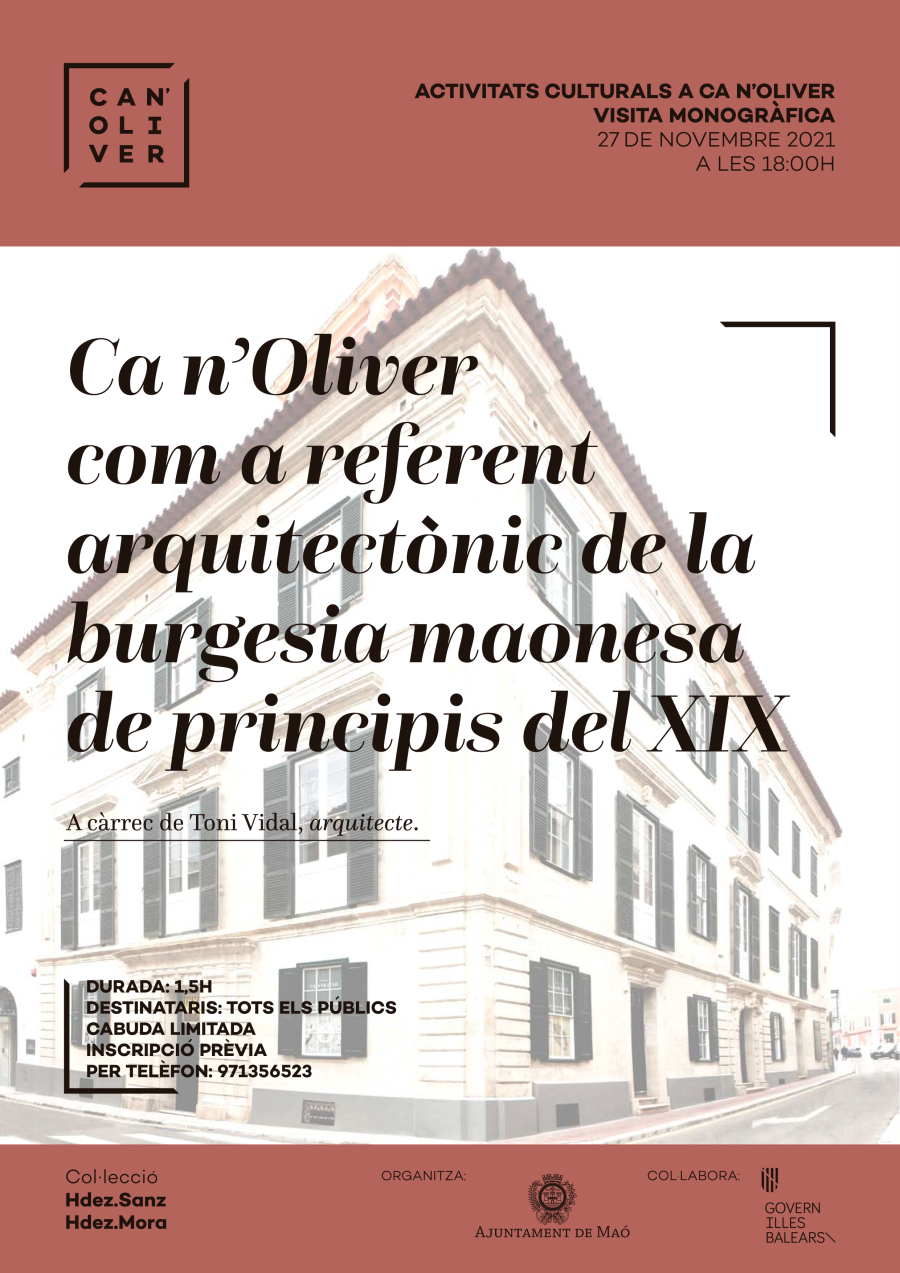 Nova visita monogràfica a Ca n&#039;Oliver