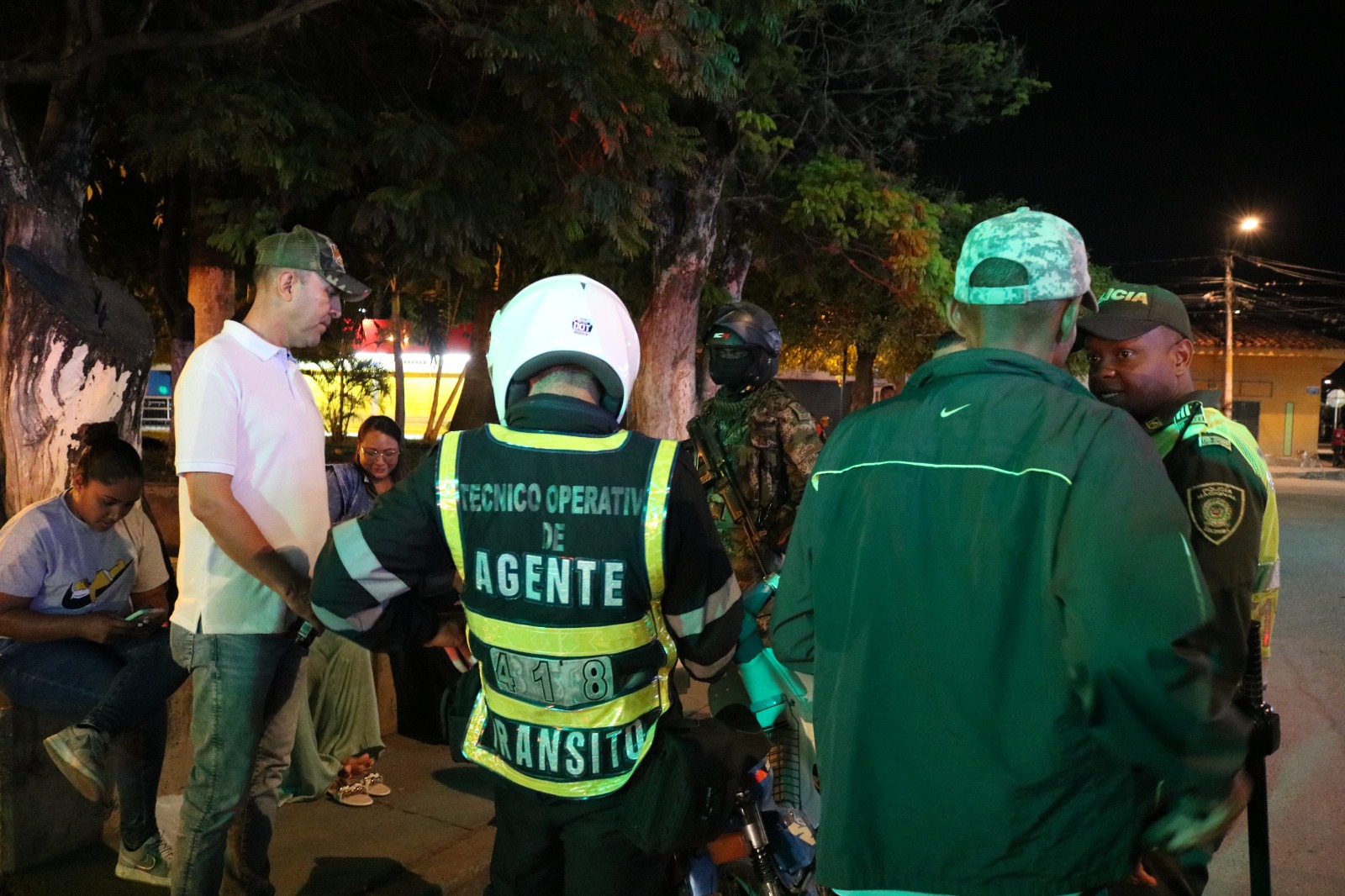 Realizamos operativos de control en el corregimiento de Rozo previo al inicio de la Semana Santa -