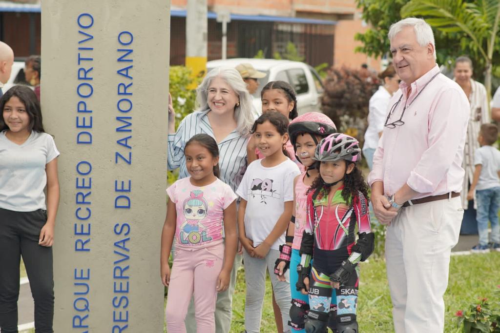 ¡Es un hecho! Inauguramos el parque recreo deportivo de Reservas de Zamorano -