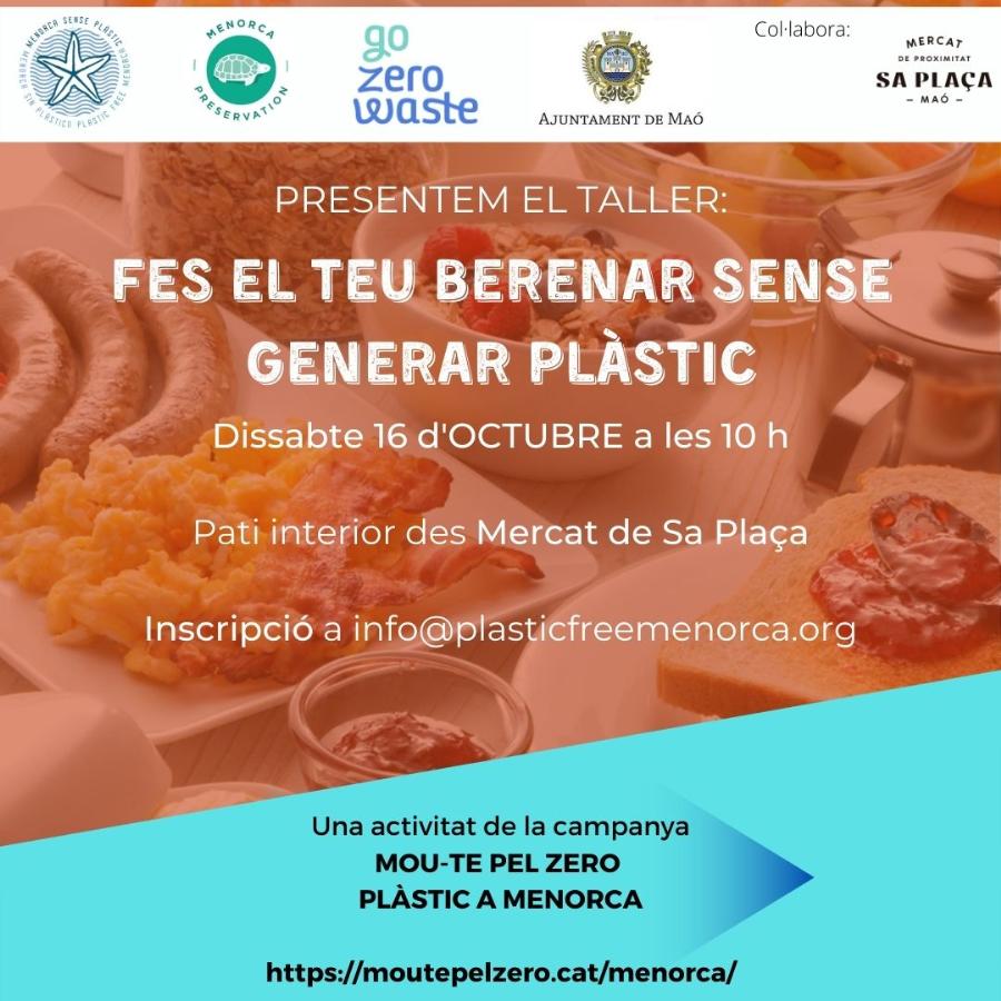 Activitat: Fes el teu berenar sense plàstic