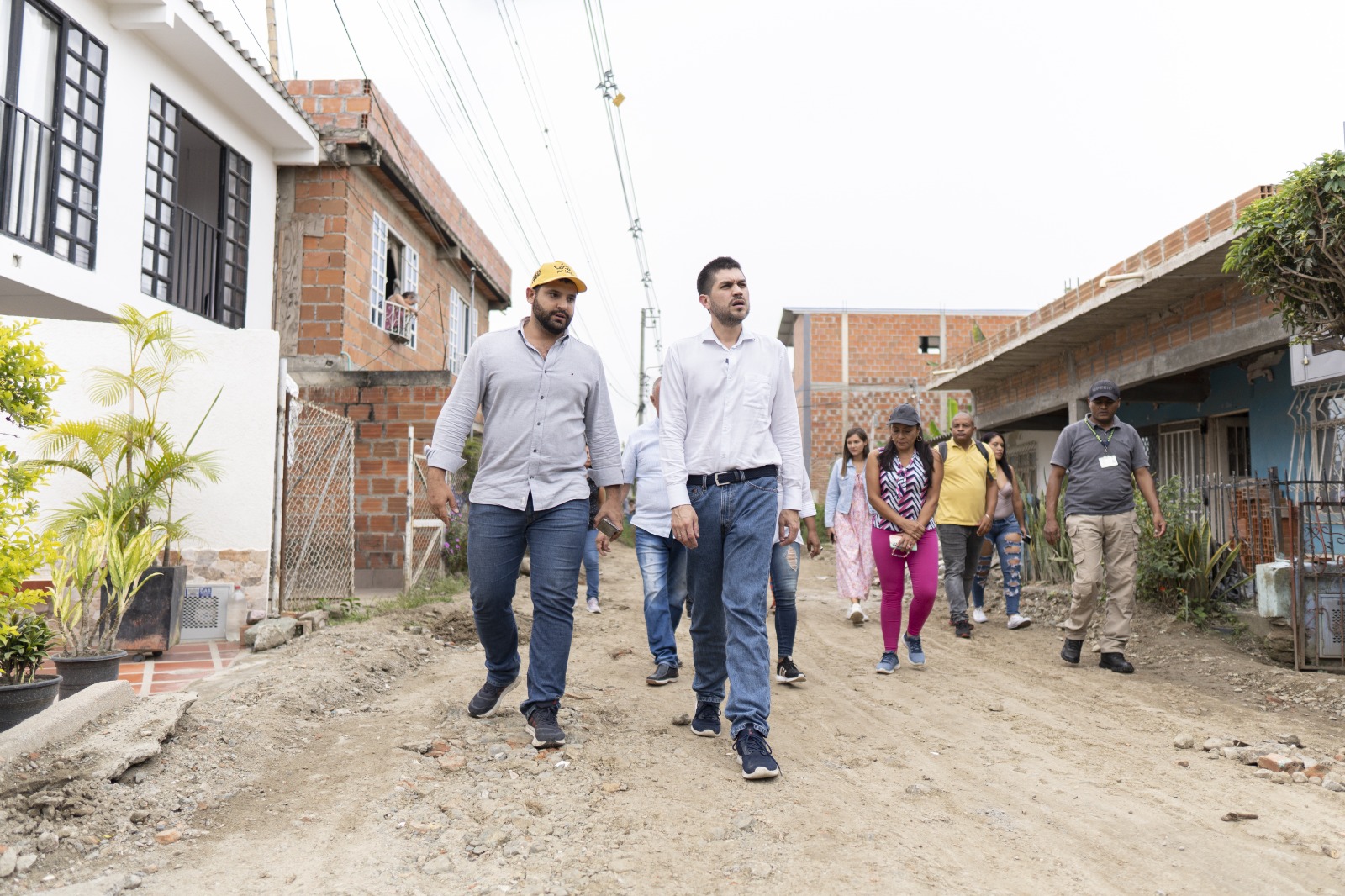 Avanzamos con la pavimentación del Callejón Yerbabuena en el corregimiento del Bolo -
