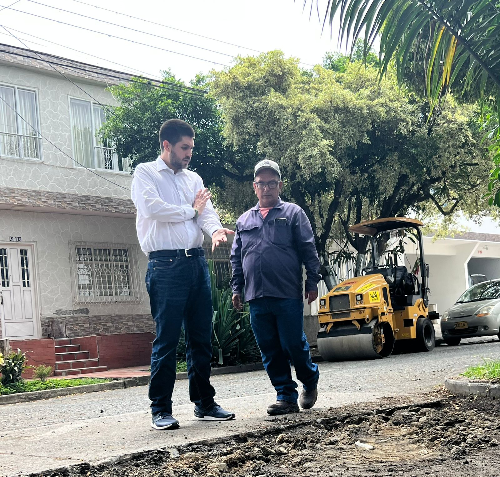 Con más de 60 intervenciones avanzamos con el Plan Bacheo en Palmira -