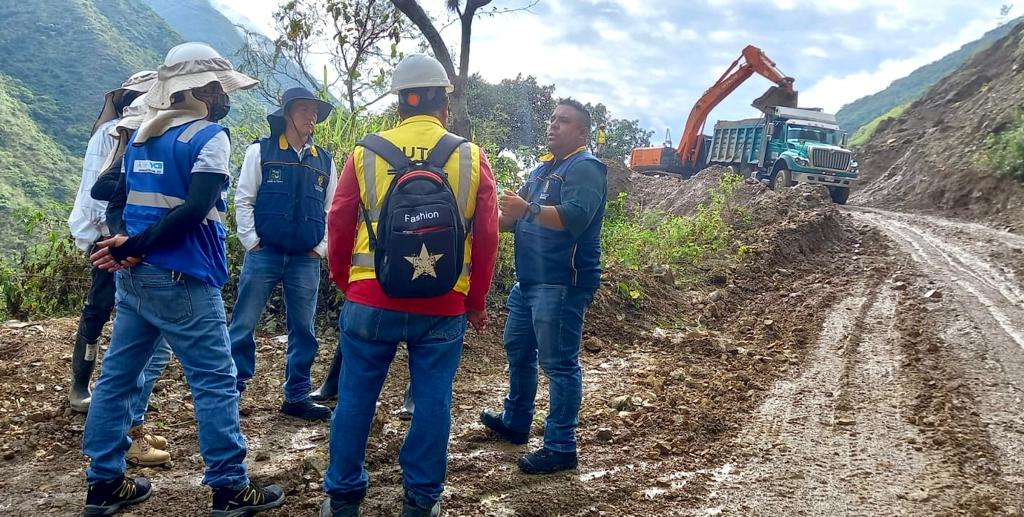 Dirección de Gestión de Riesgo verificó derrumbe en el sector de La Esperanza ¡conoce las recomendaciones que tenemos para esta obra -