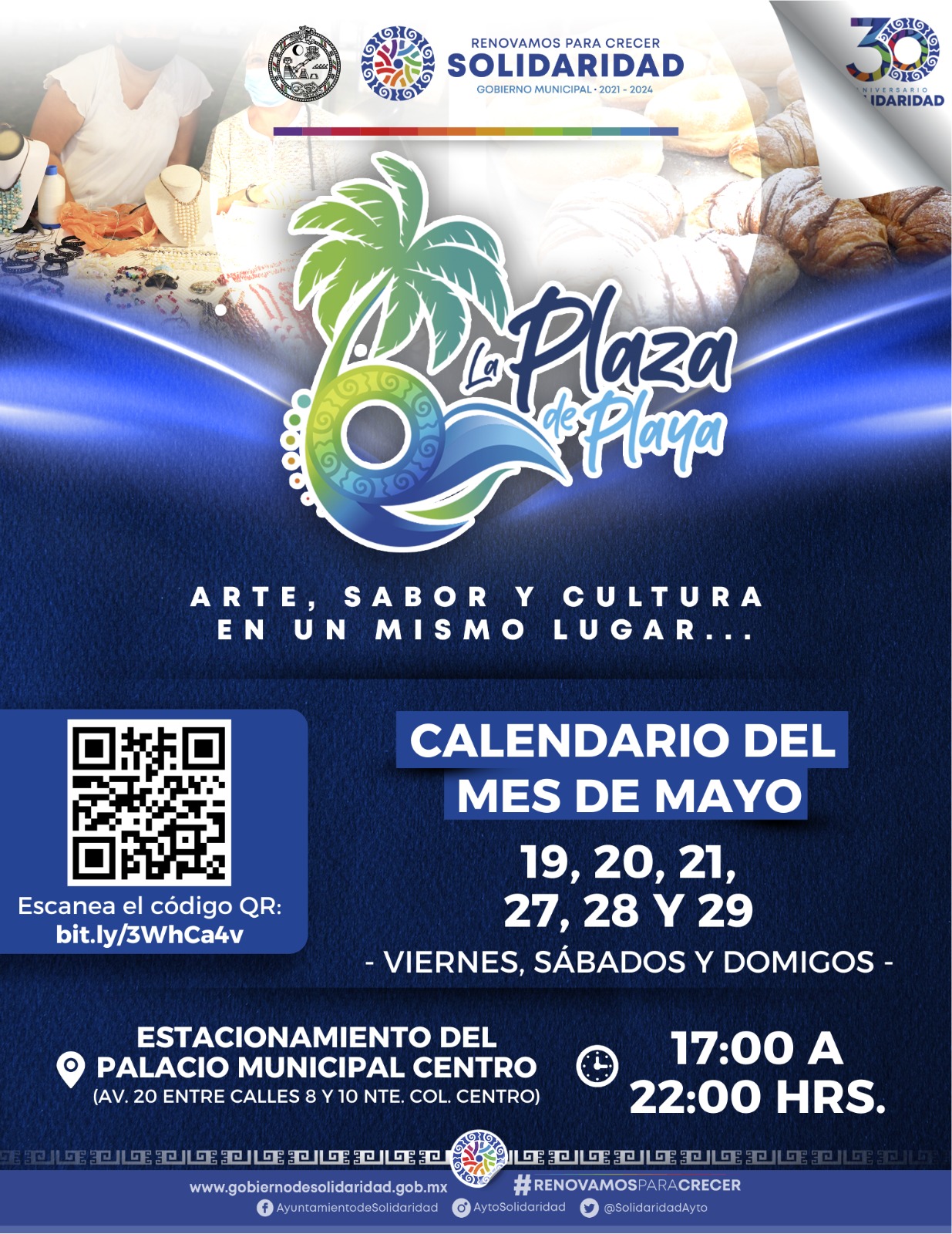 La Plaza de Playa tiene nueva ubicación – H. Ayuntamiento de Solidaridad