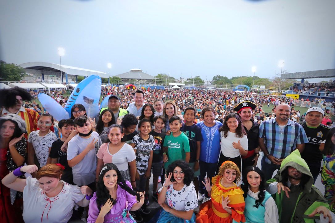 Lili Campos celebra a niñas y niños solidarenses – H. Ayuntamiento de Solidaridad