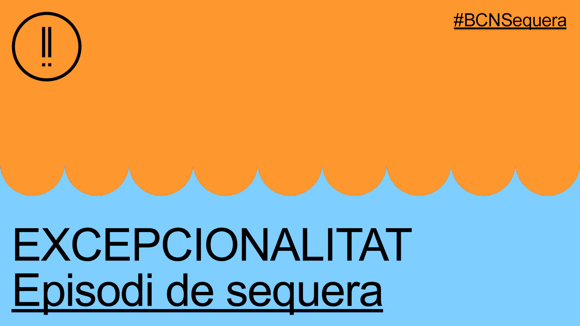 Medidas restrictivas ante la alerta por sequía en fase de excepcionalidad
