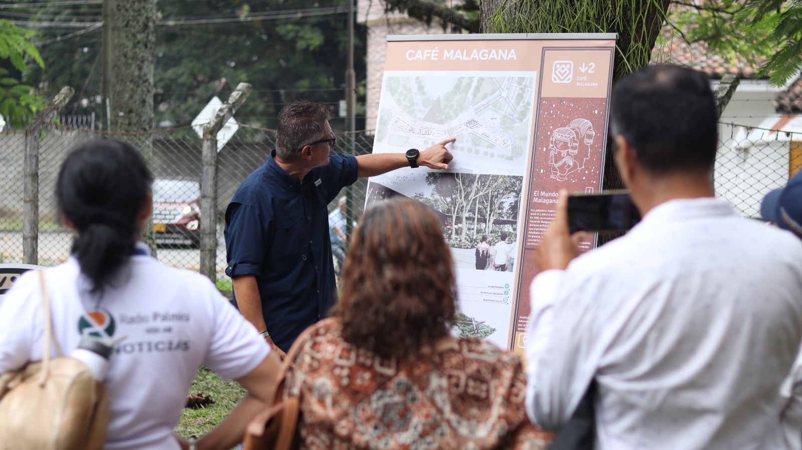 Periodistas de Palmira conocieron de cerca el nuevo proyecto del Bosque Municipal -