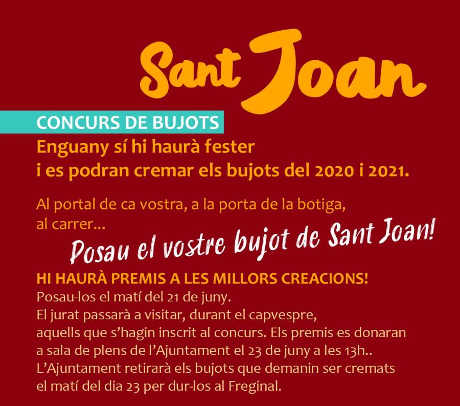 Torna el concurs de bujots de Sant Joan!