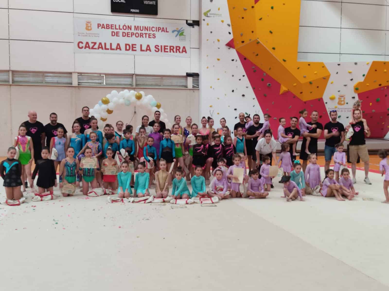 Acto de clausura de la Escuela de Gimnasia Rítmica de Cazalla de la Sierra. – Cazalla de la Sierra