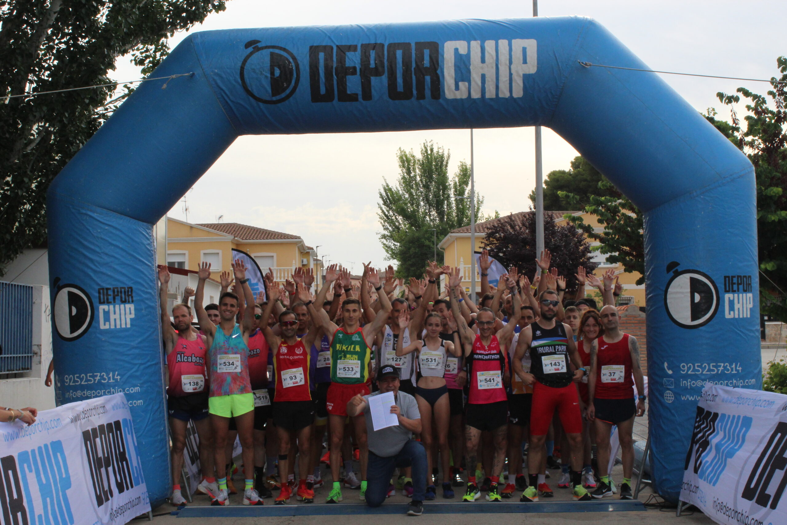 Alrededor de 300 personas han participado en la II 10K Quintanareña