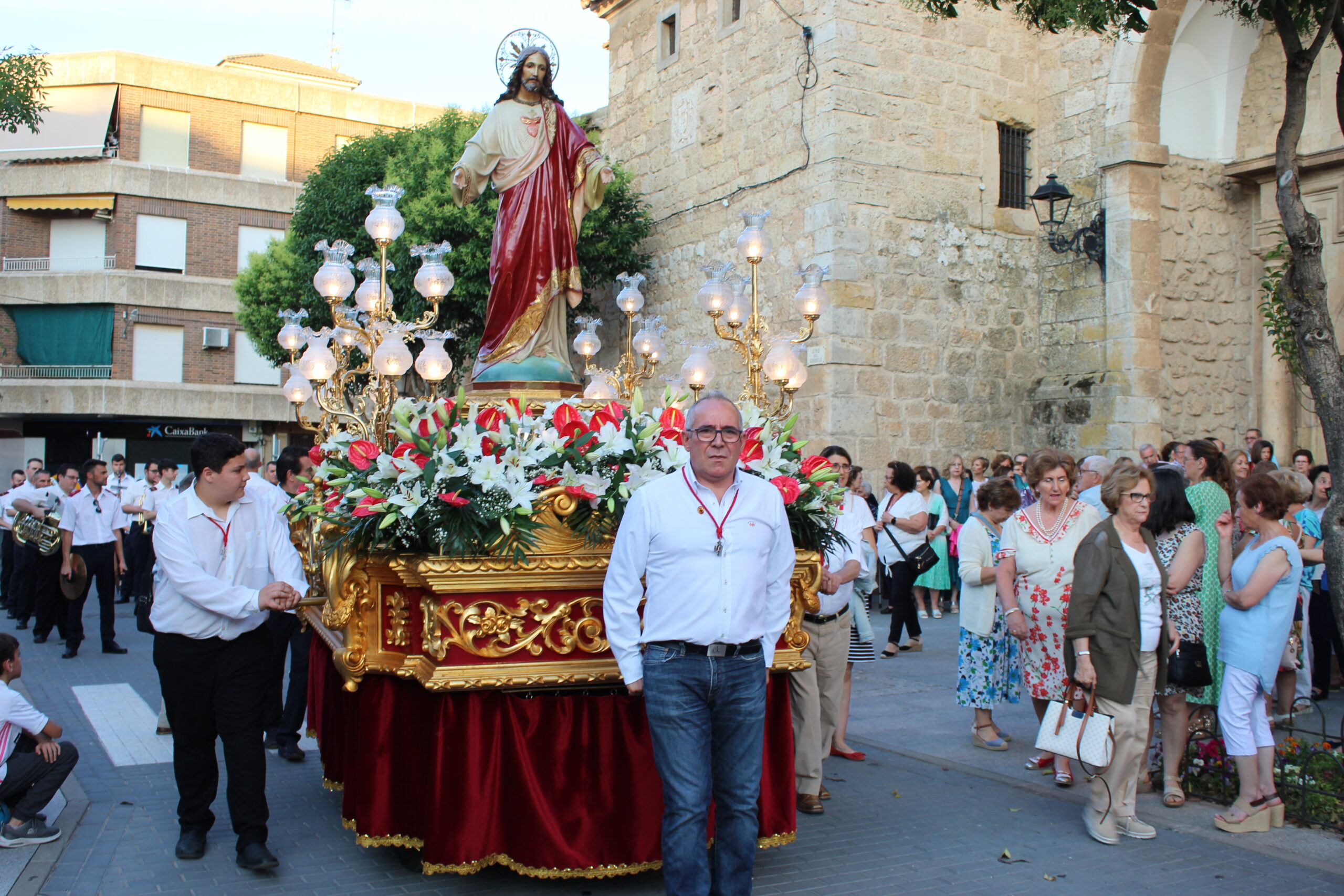 Celebración de la Fiesta del Sagrado Corazón de Jesús en Quintanar