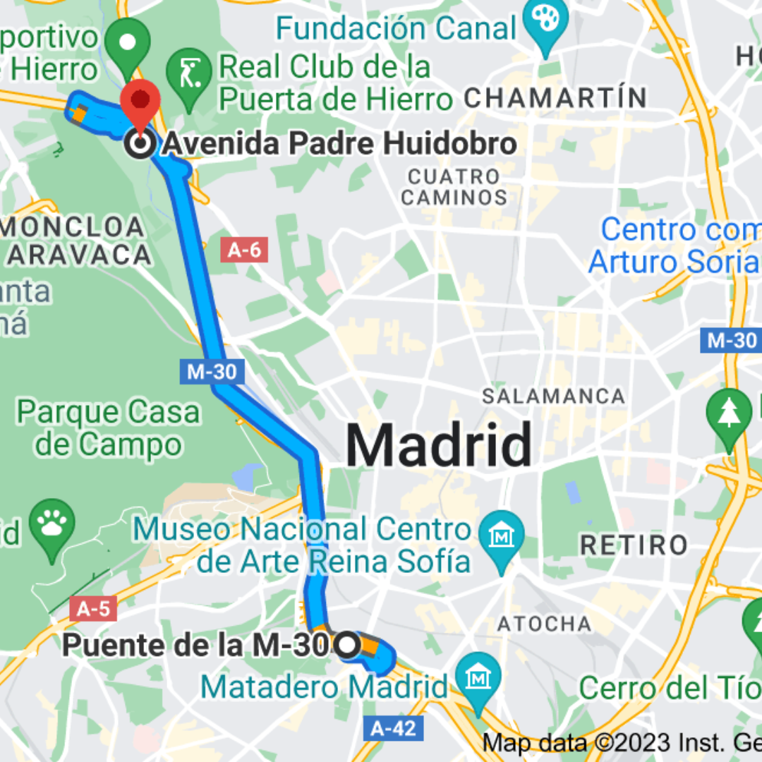Cortes y desviaciones de tráfico en las entradas y salidas de la A-6 desde el lunes