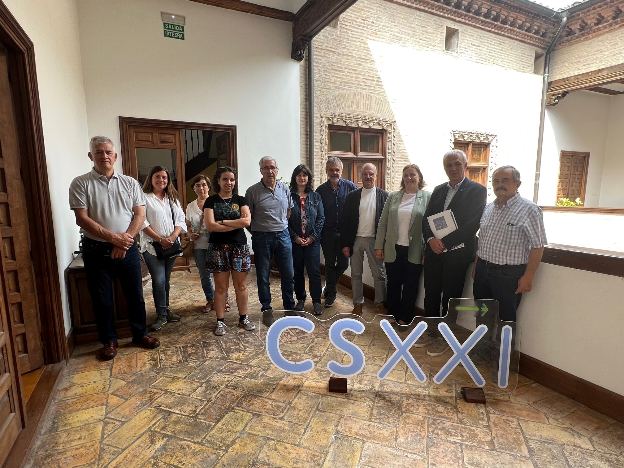 El Ayuntamiento destaca la importancia para la ciudad del proyecto ‘Camino siglo XXI’, que se ha presentado esta mañana y del que forma parte la Asociación de Amigos del Camino de Estella – Ayuntamiento Estella-Lizarra Udala