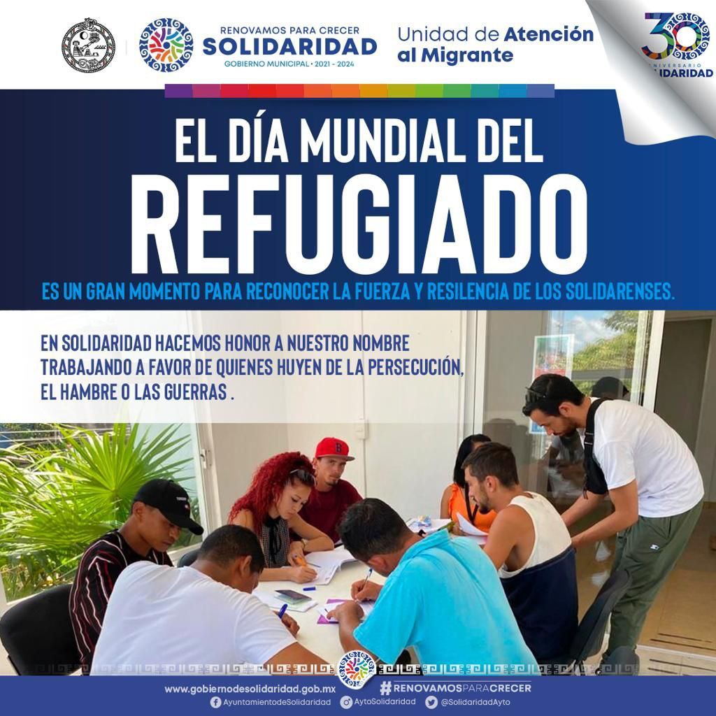 En Solidaridad se dignifica a refugiados – H. Ayuntamiento de Solidaridad