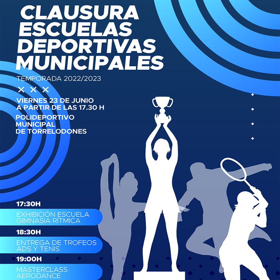 Fin de curso de las Escuelas Deportivas y actividades municipales