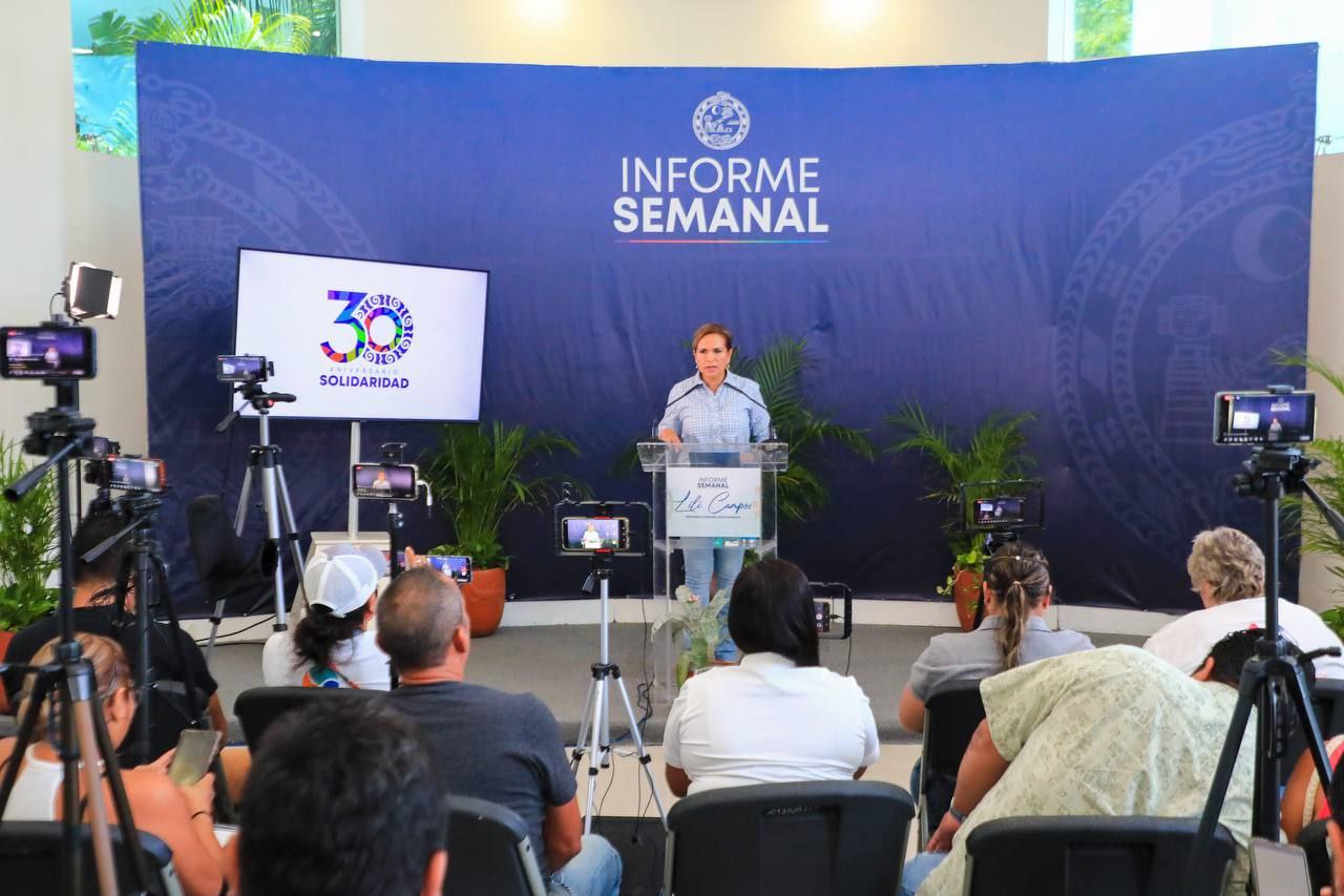 Lili Campos anuncia obras y programas para todos los solidarenses – H. Ayuntamiento de Solidaridad