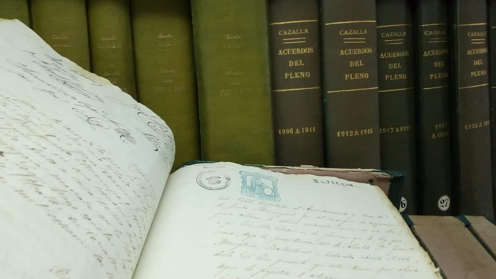 Mejora de Archivos Municipales y de su Patrimonio Documental. – Cazalla de la Sierra