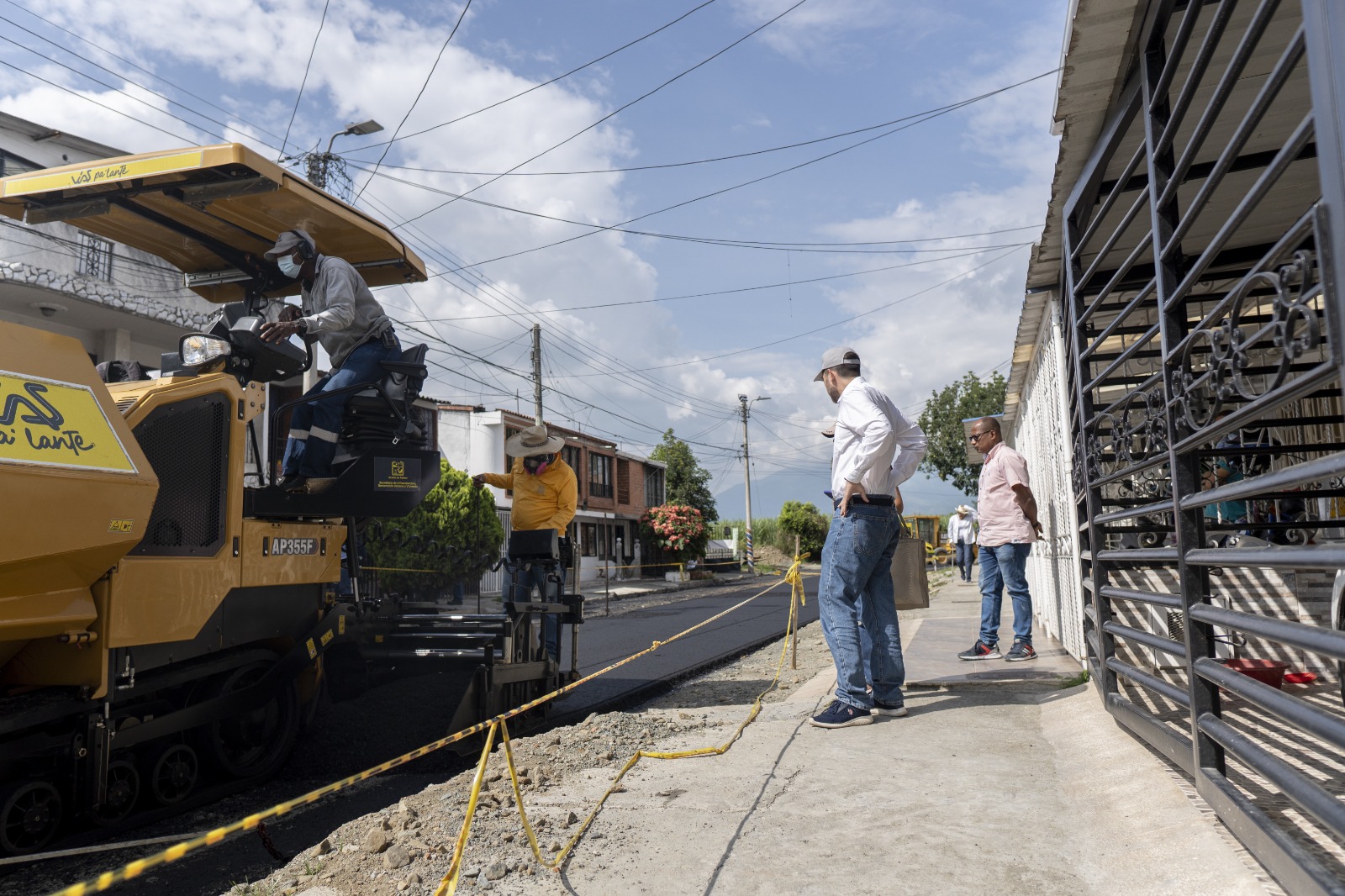 Realizamos la pavimentación de 119 metros lineales en el barrio Hernán Acevedo ¡conoce esta importante obra! -