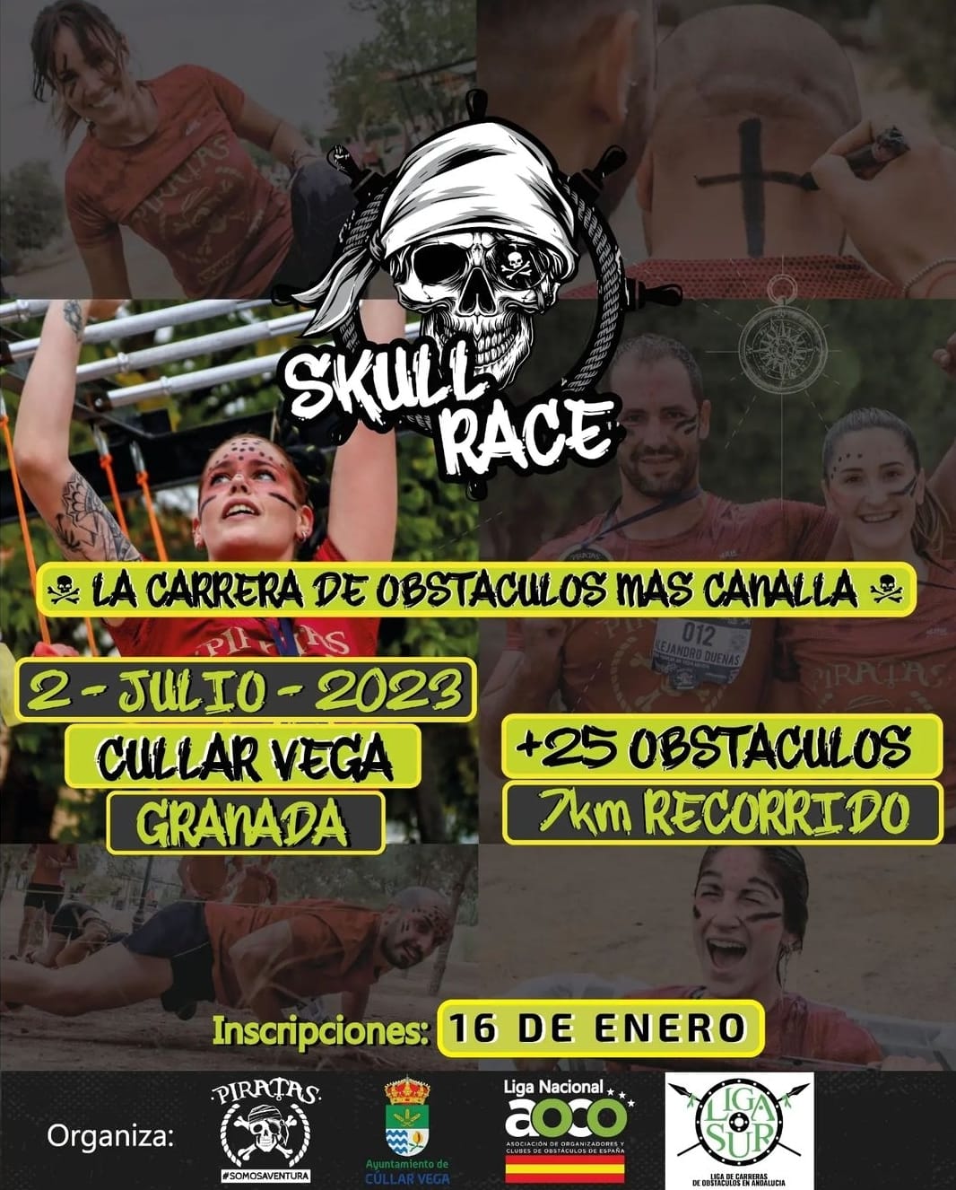 Skull Race Cúllar Vega, un espectacular evento deportivo el próximo domingo 2 de julio