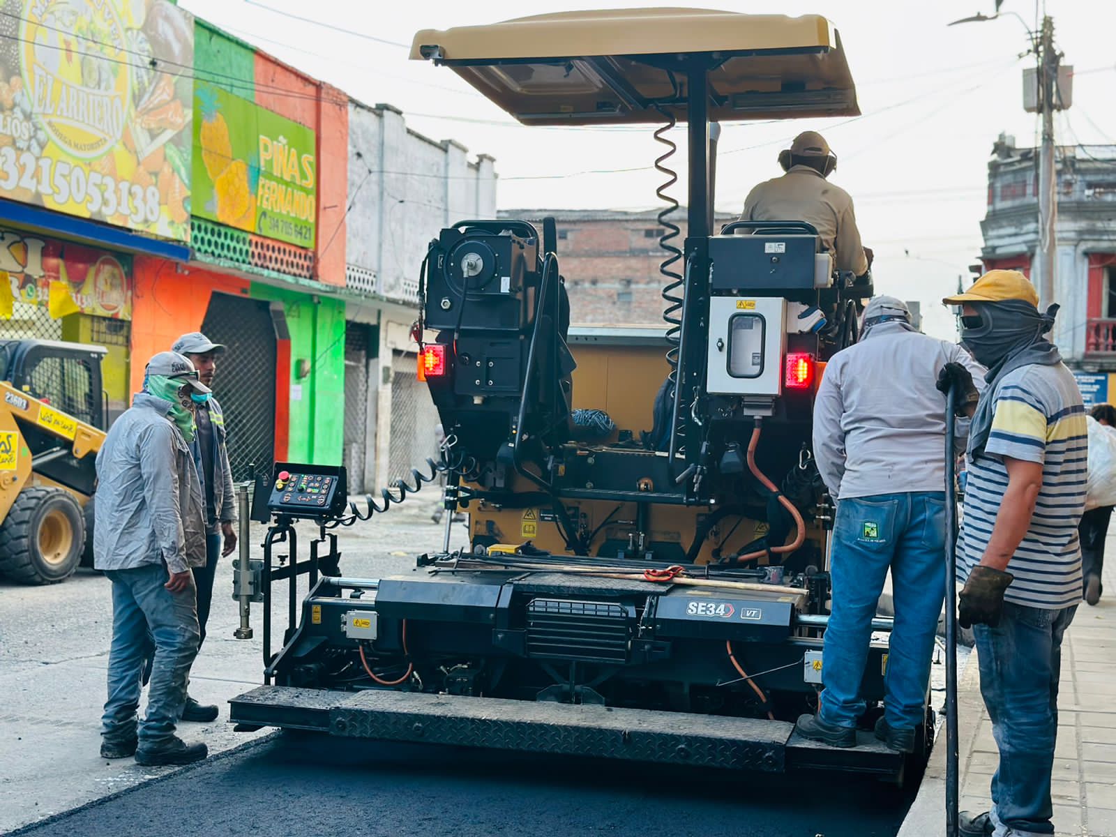¡Con el Plan Bacheo intervenimos más de 800 metros de vía en el sector de la Galería! -
