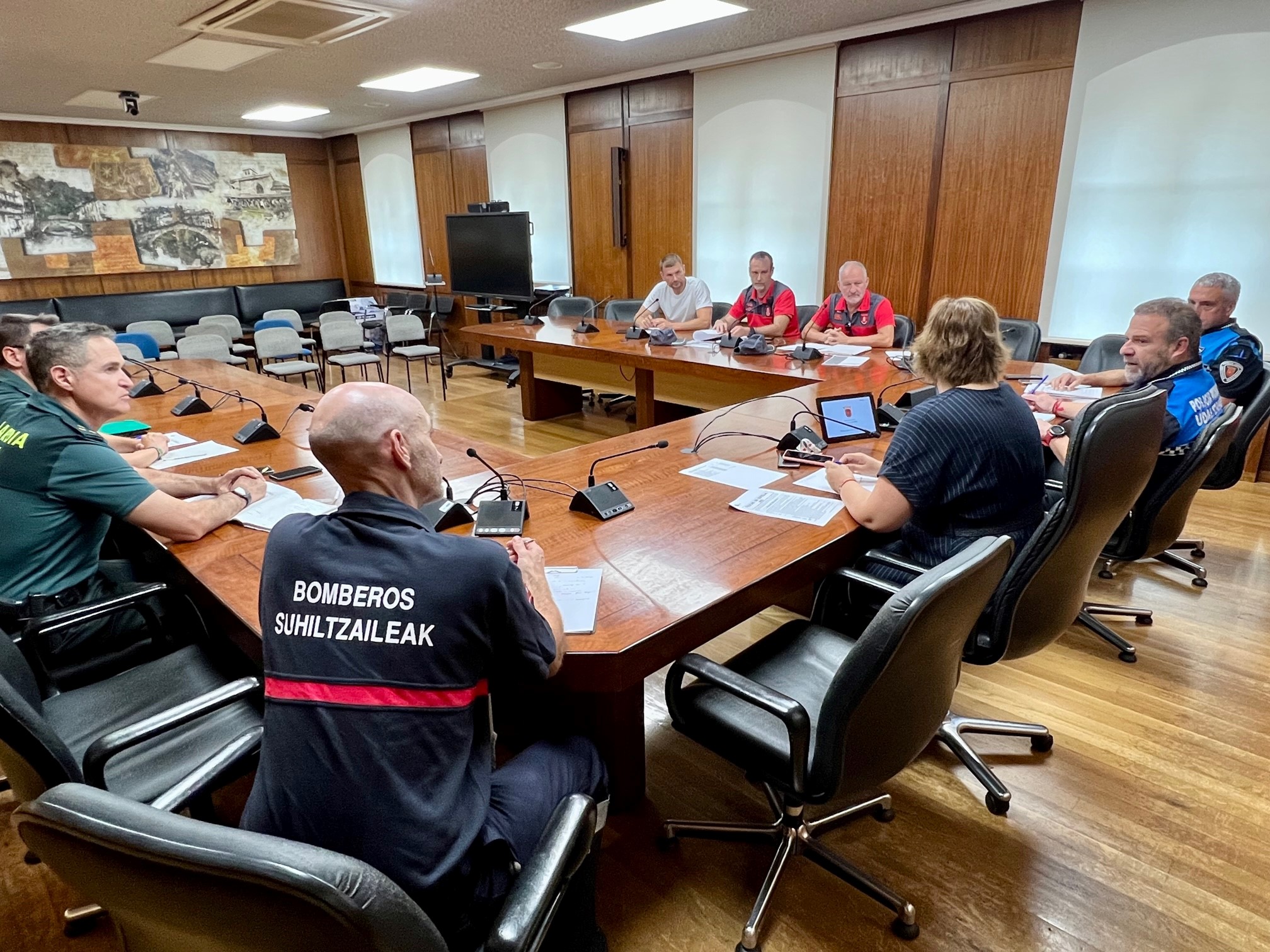 Agentes de Policía Municipal, Policía Foral y Guardia Civil formarán el dispositivo especial de seguridad para las fiestas de Estella-Lizarra – Ayuntamiento Estella-Lizarra Udala