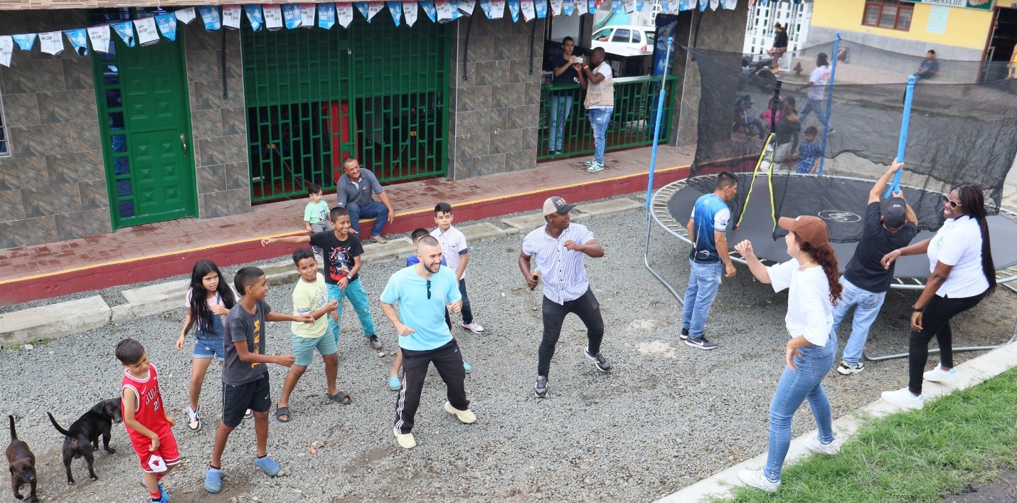 Con servicios institucionales y diversión llegó ‘Volviendo al Parque con Seguridad’ al corregimiento de Potrerillo -