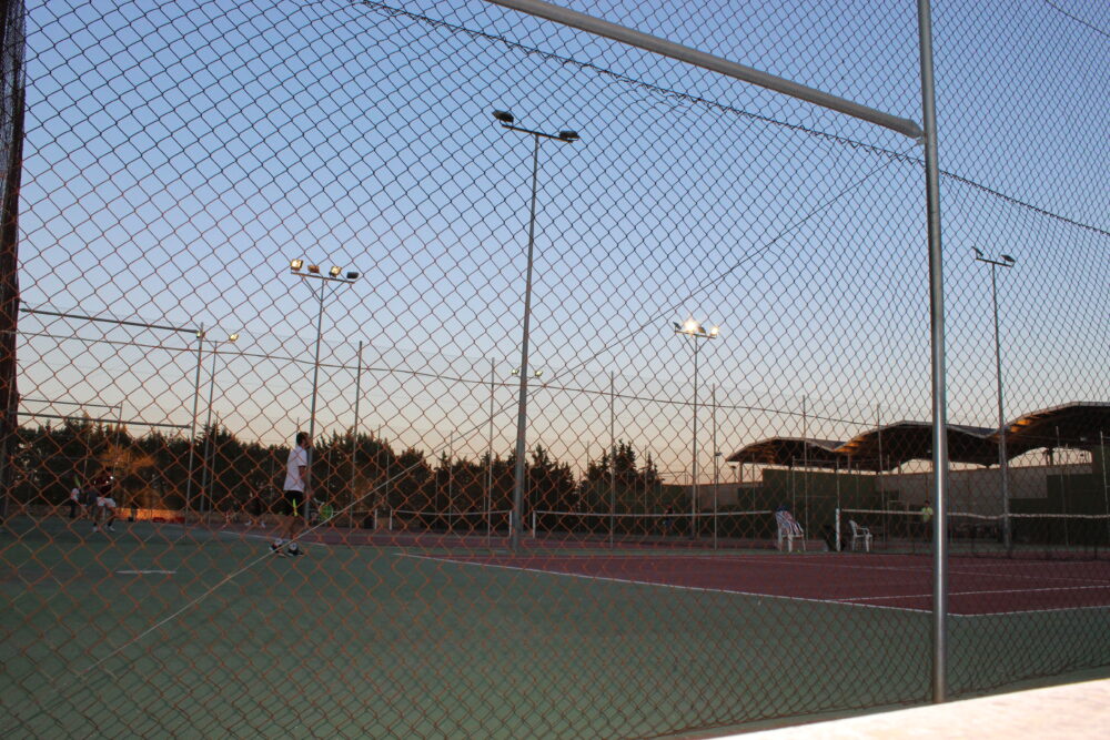 El II Maratón Nocturno de Tenis se celebraba en Quintanar