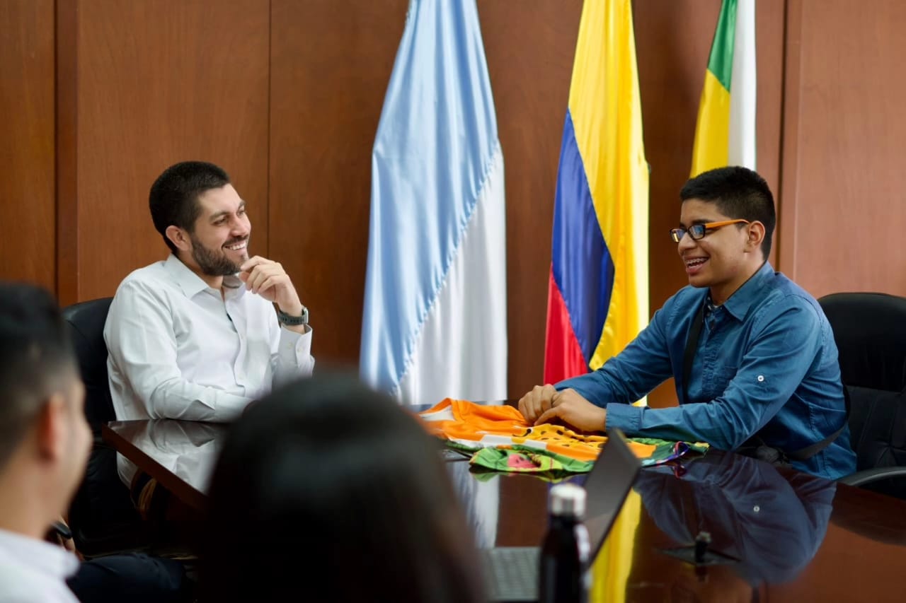 Estudiante palmirano representará a Colombia en Estados Unidos por medio del programa Jóvenes Embajadores -