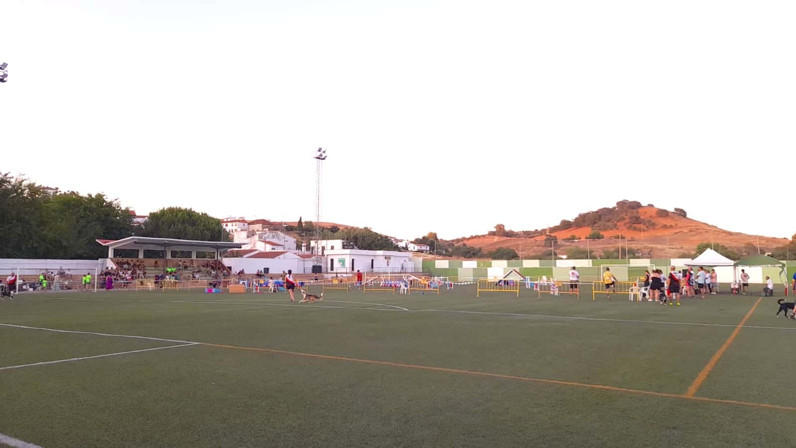 Gran afluencia de público durante el “OPEN AGILITY” celebrado en Cazalla de la Sierra. – Cazalla de la Sierra
