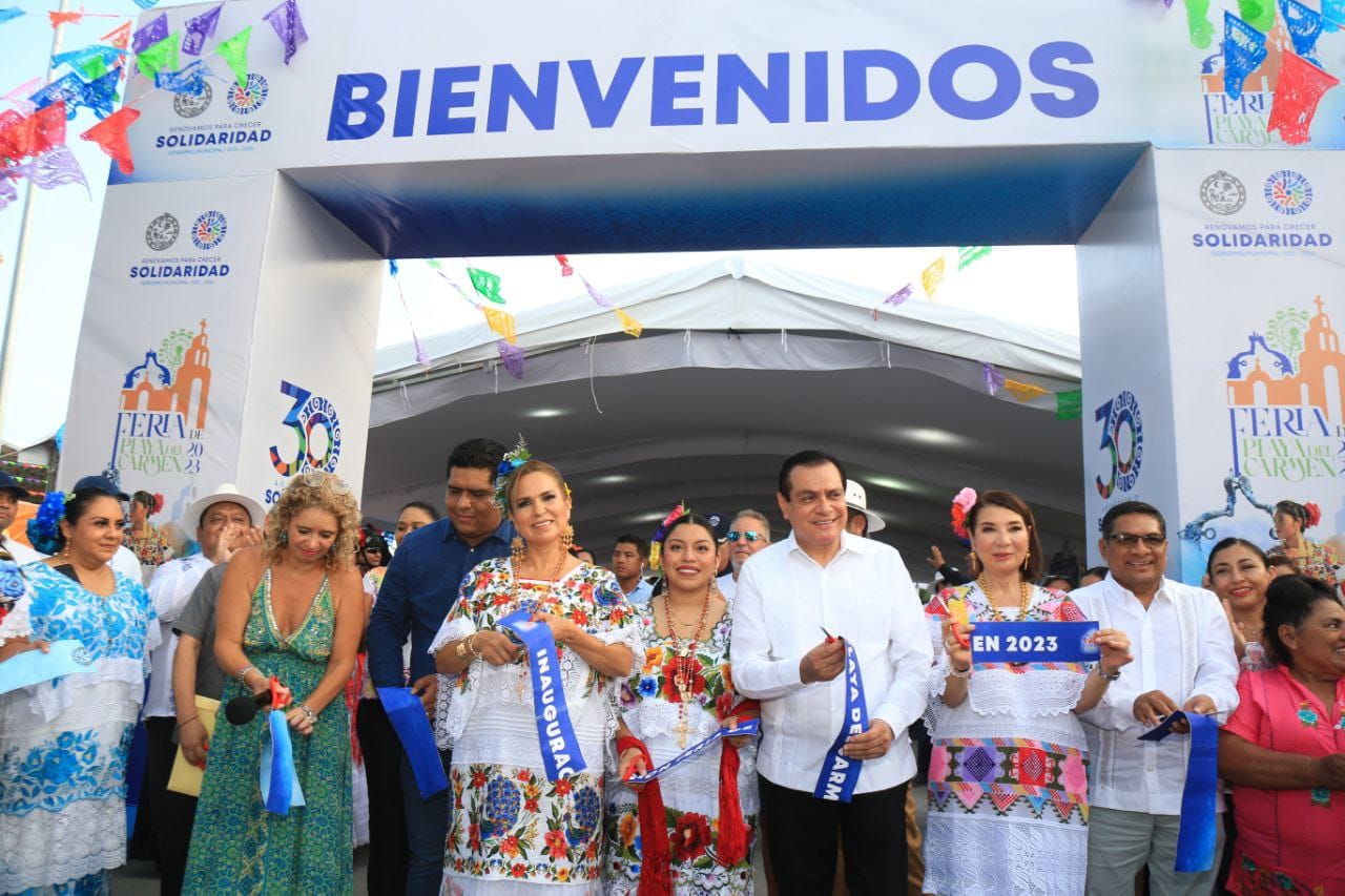Lili Campos inaugura la Feria del Carmen 2023 – H. Ayuntamiento de Solidaridad