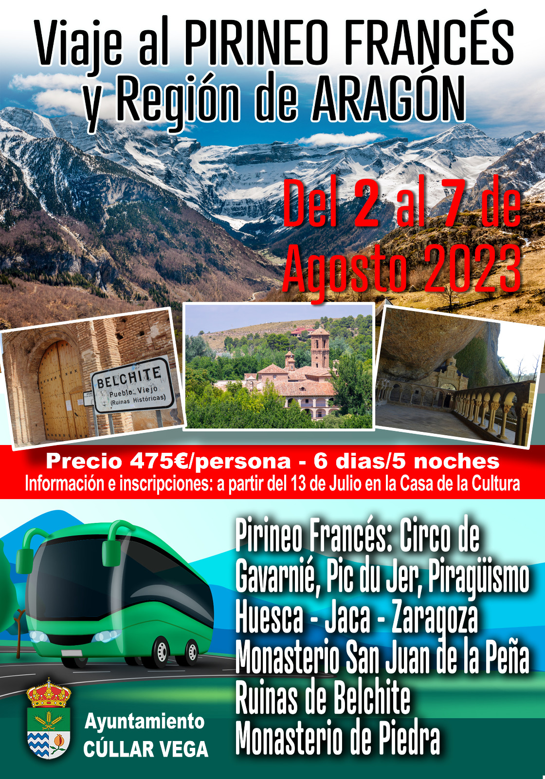 VIAJE AL PIRINEO FRANCÉS Y A LA REGIÓN DE ARAGÓN
