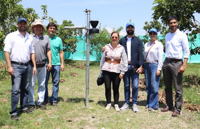 El programa “Palmira territorio inteligente” entregó estaciones meteorológicas a productores agrícolas del municipio -