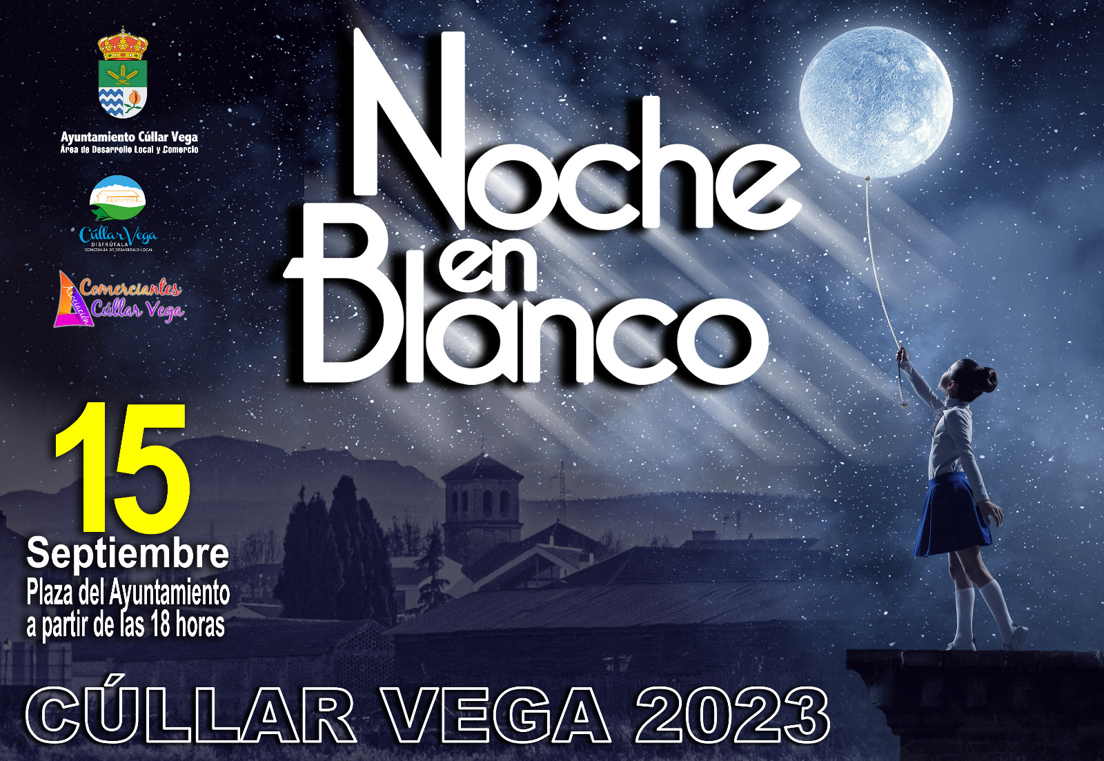 Este 15 de septiembre vuelve la Noche en Blanco en Cúllar Vega