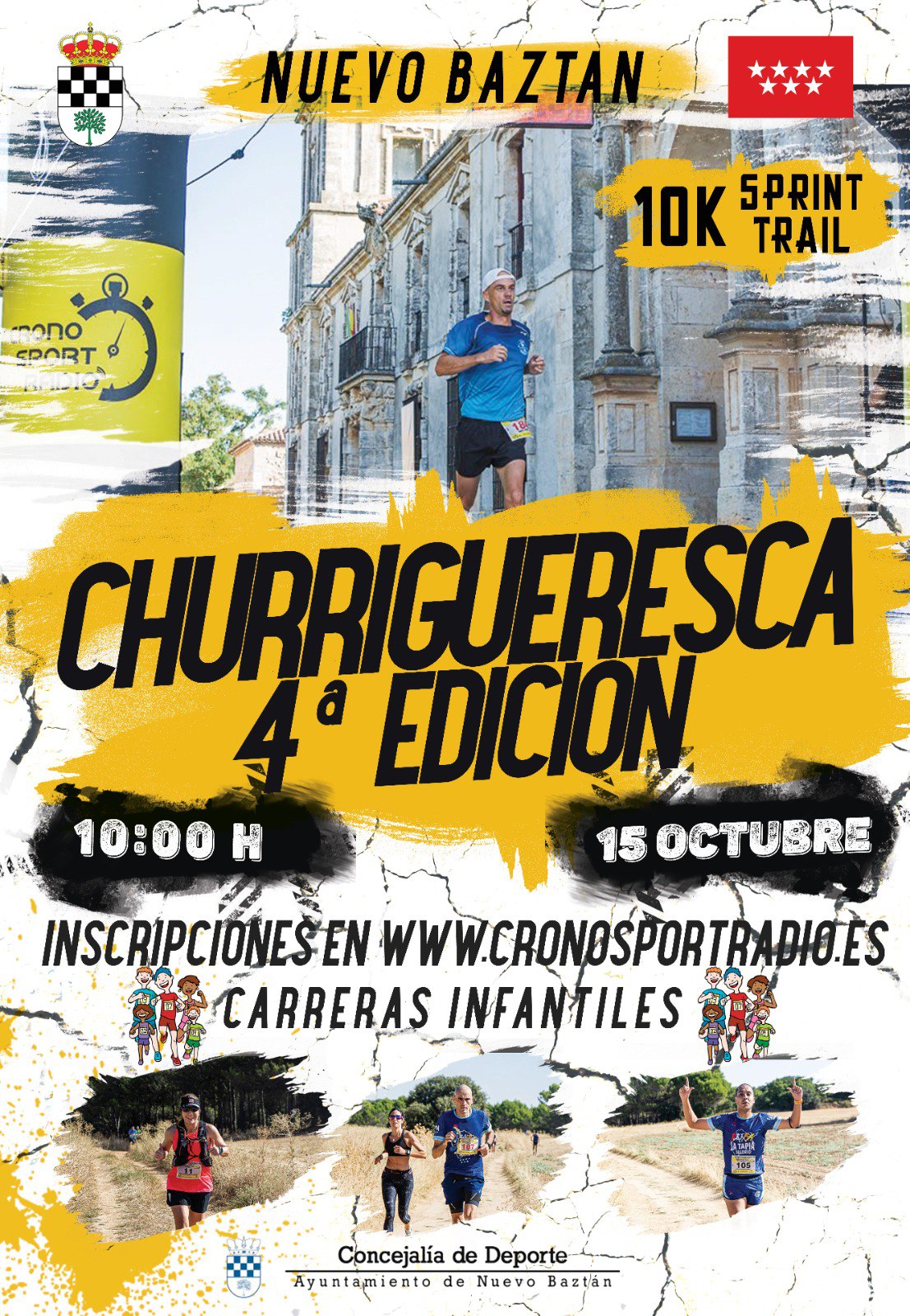 IV Carrera Churrigueresca en Nuevo Baztán, 15 de octubre 2023