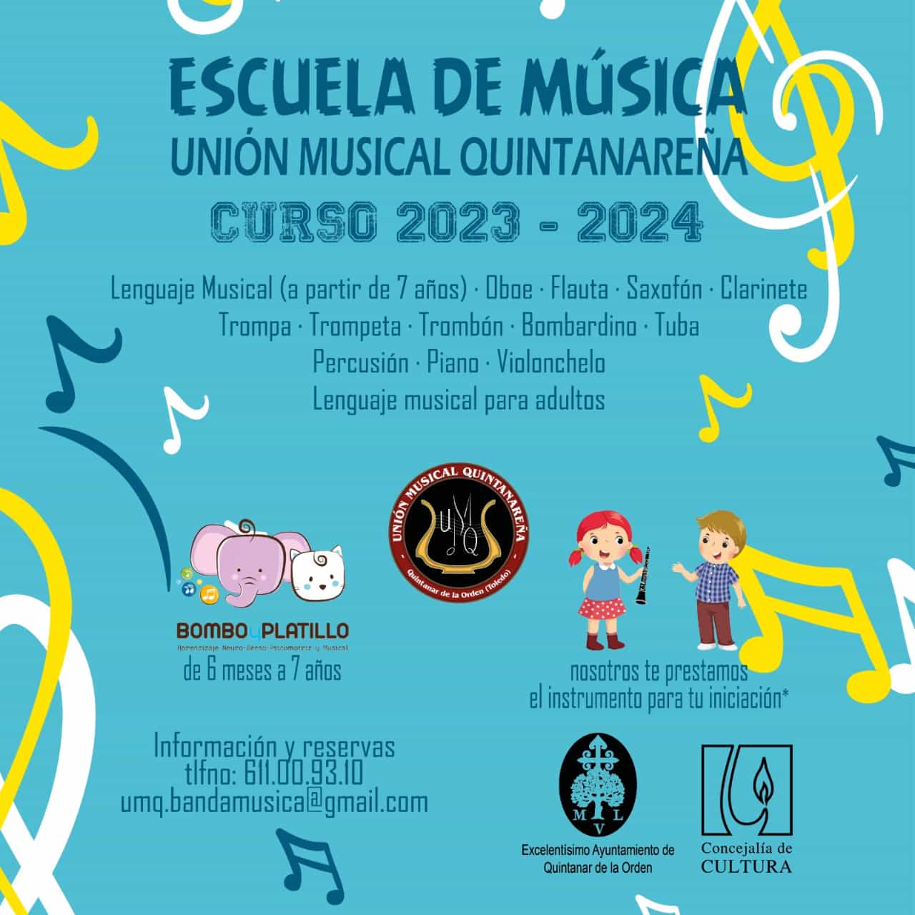 CURSO 2023-2024 EN LA ESCUELA DE MÚSICA UMQ