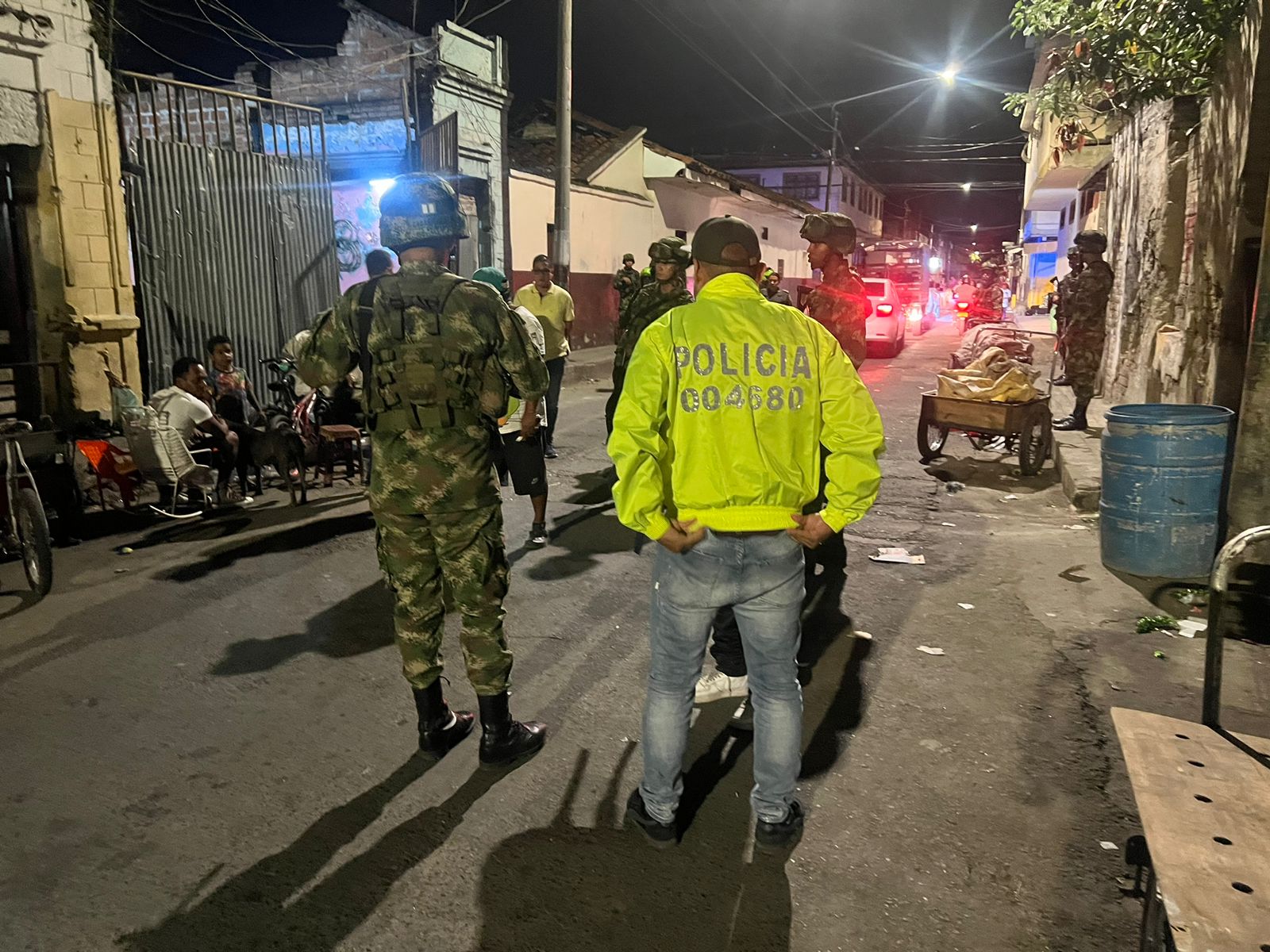 Desplegamos nuestros operativos de seguridad para garantizar el normal desarrollo de la celebración del día de amor y amistad en Palmira -